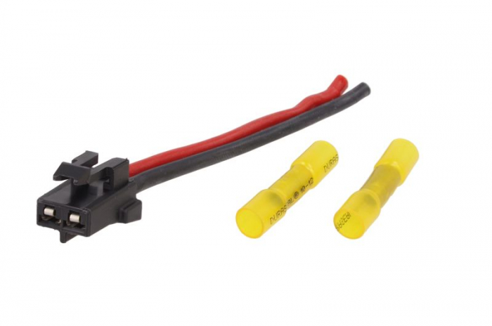 Set reparatie cabluri pentru rezistenta de incalzire (100mm, numar pini: 2) potrivit ALFA ROMEO 156; 159; BRERA potrivit ALFA ROMEO 156, 159, BRERA, SPIDER 1.6-3.2 02.97-12.12 [1]