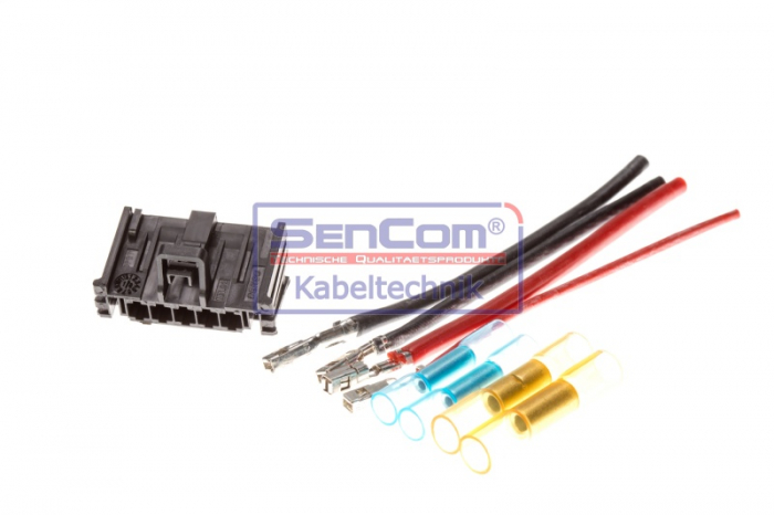Set reparatie cabluri pentru rezistenta de incalzire; pentru ventilator de alimentare cu aer (100mm, numar pini: 5) potrivit ALFA ROMEO MITO; CITROEN JUMPER II; FIAT DOBLO 0.9-3.0D 06.05- [3]