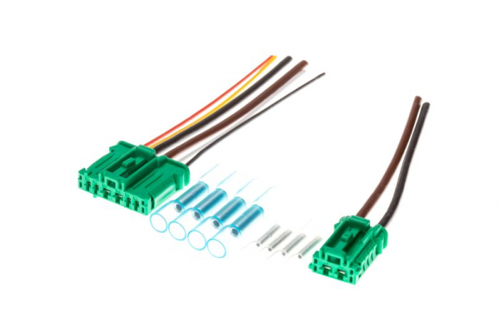 Set reparatie cabluri pentru ventilator suflant (100mm, numar pini: 2/6) potrivit CITROEN; NISSAN; PEUGEOT potrivit CITROEN C2, C3 I, C3 II, C3 PLURIEL, C5 I 1.0-3.0 11.95- [2]