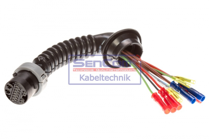 Set reparatie cabluri usa (200mm, numar pini: 12, cu capac, Dreapta/Stanga) potrivit OPEL ASTRA H 1.2-2.0 01.04-05.14 [2]