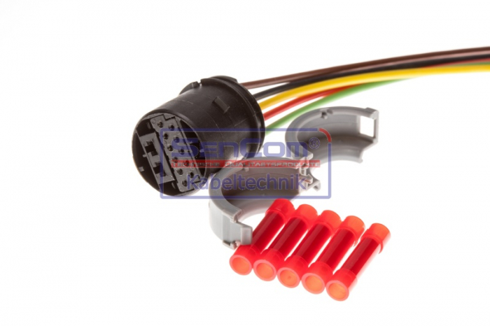 Set reparatie cabluri usa (200mm, numar pini: 5, cu dop; fara acoperire; pentru vehicule fara ventilatoare electrice, Dreapta/Stanga) potrivit OPEL ZAFIRA A 1.6-2.2D 04.99-06.05 [2]