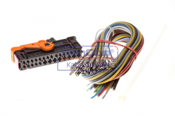 Set reparatie cabluri usa (420mm, Dreapta/Stanga) potrivit SEAT ALHAMBRA, MII, TOLEDO IV; SKODA CITIGO, FABIA I, FABIA I PRAKTIK, FABIA II, FABIA III, RAPID, ROOMSTER 1.0-Electric 05.99- [2]