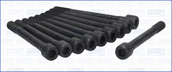 Set suruburi chiulasa potrivit HYUNDAI ACCENT, ACCENT I, ACCENT II, ACCENT III, COUPE II, ELANTRA III, GETZ, MATRIX; KIA CERATO I, RIO II 1.4/1.5/1.6 10.95-12.11 [3]
