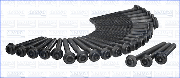 Set suruburi chiulasa potrivit MERCEDES 124 T-MODEL (S124), 124 (W124), E T-MODEL (S124), E (W124), G (W463), S (W140) 3.0D/3.4D 12.84-10.98 [1]