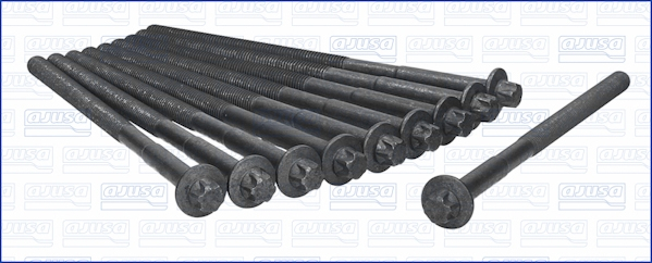 Set suruburi chiulasa potrivit MERCEDES A (W168), A (W169), B SPORTS TOURER (W245), VANEO (414) 1.4-2.1 07.97-06.12 [1]