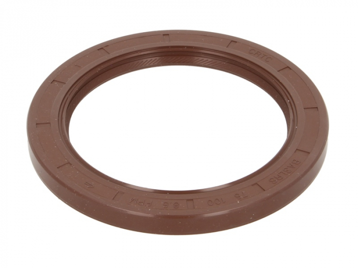 Simering arbore cotit (75x100/100x8,5) potrivit TOYOTA CARINA II, CARINA III, COROLLA 1.3/1.6/1.8 01.78-06.92 [1]