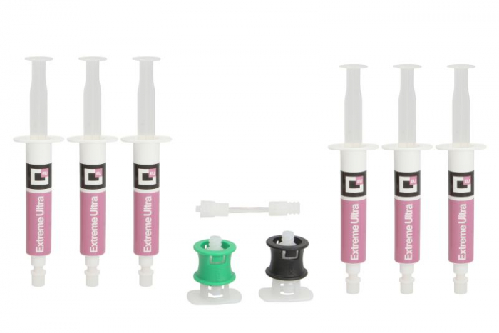 Solutie compus etansare Sealing compound, seringa 6ml EXTREME ULTRA, tip refrigerant R1234yf/R134a, pentru interiorul instalatiei cu adaptor , set 6 buc [2]