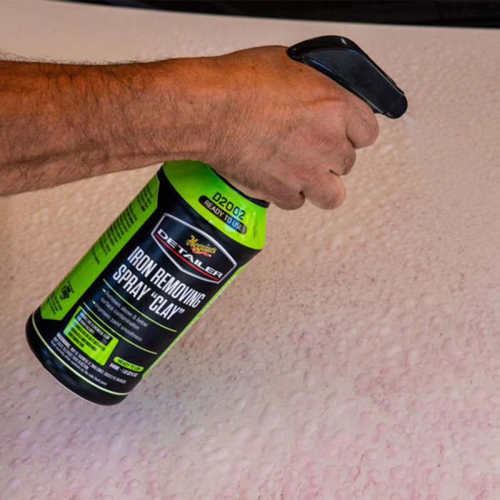 Solutie Decontaminare Chimica, Meguiar's Iron Removing Spray Clay, 946ML [3]