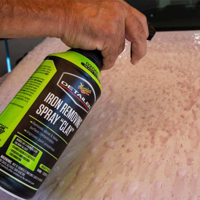 Solutie Decontaminare Chimica, Meguiar's Iron Removing Spray Clay, 946ML [7]