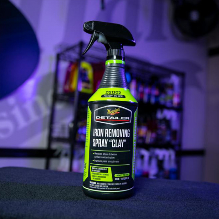 Solutie Decontaminare Chimica, Meguiar's Iron Removing Spray Clay, 946ML [6]