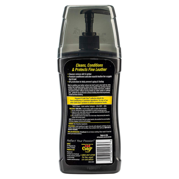 Solutie intretinere piele MEGUIAR'S GOLD CLASS RICH LEATHER 400ml [2]