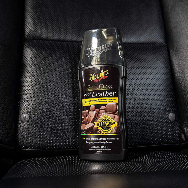 Solutie intretinere piele MEGUIAR'S GOLD CLASS RICH LEATHER 400ml [3]
