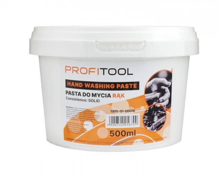 Solutie spalare maini PROFITOOL 1buc, capacitate: 0,5 l, consistenta: solid, linie: migdale, culoare: roz [1]