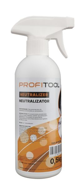 Solutie speciala (0,5KG) 1buc neutralizant de praf, acidifiaza suprafetele, aplicatie: Componente mecanice; masini; nivelul dispozitivului - fara ceara, biodegradabile [1]