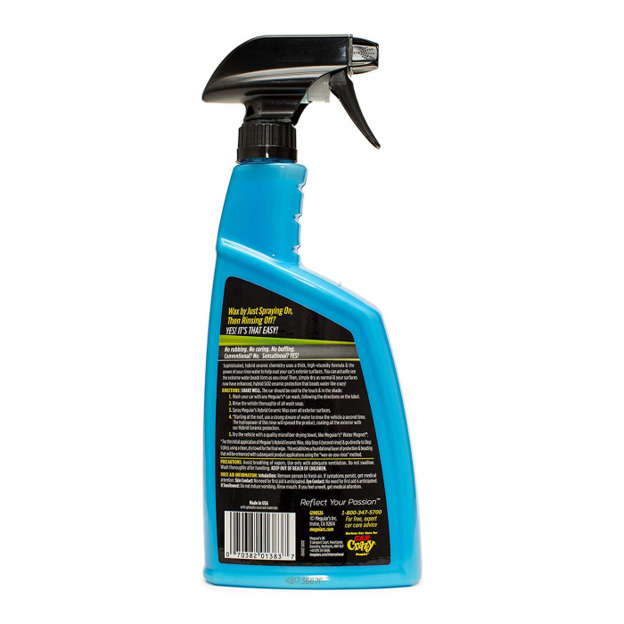 Spray ceara lichida auto dupa spalare Meguiar's, 769ml, Hybrid Ceramic Wax Meguiar's [2]