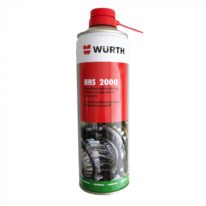 Spray vaselina aderenta cu inalta rezistenta la presiune Wurth HHS 2000, 500 ml pieseautoscan.ro imagine noua 2022