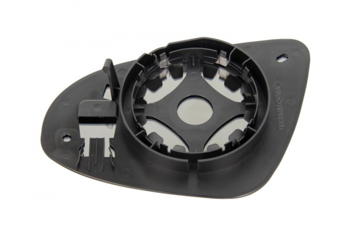 Sticla oglinda laterala Dreapta (convexa, crom) potrivit CITROEN C1 II; PEUGEOT 108; TOYOTA AYGO 04.14- [3]