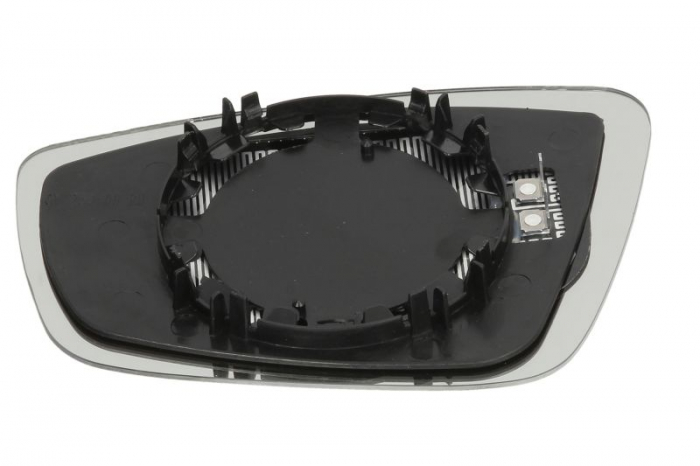 Sticla oglinda laterala Dreapta convexa, incalzita, crom potrivit SEAT MII; SKODA CITIGO; VW LOAD UP, UP! dupa 2011 [3]