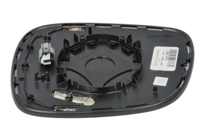 Sticla oglinda laterala Stanga asferice, incalzita, crom potrivit BMW X3 E83 2005-2011  [1]