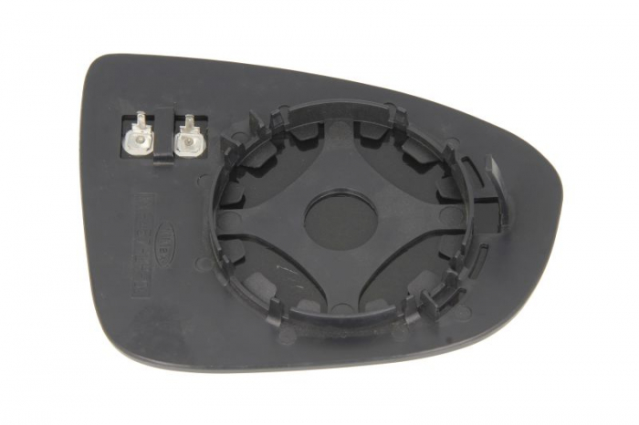 Sticla oglinda laterala Stanga (convexa, incalzita, crom) potrivit OPEL MERIVA B 06.10-03.17 [2]