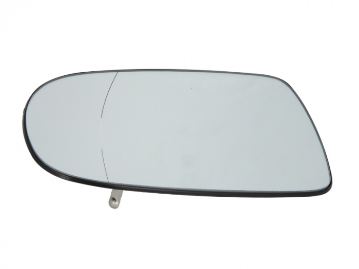 Sticla oglinda laterala Stanga (plat, crom) potrivit OPEL CORSA C, CORSA C/HATCHBACK, TIGRA 09.00-12.12 [1]