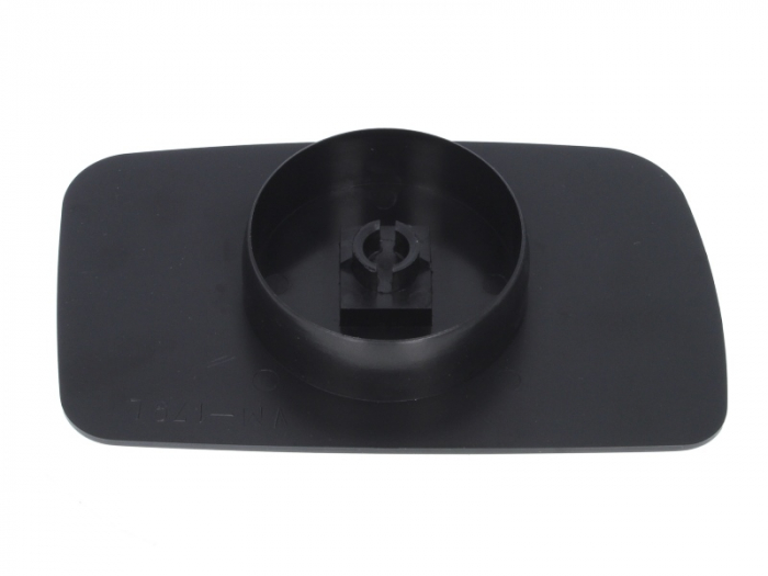 Sticla oglinda laterala Stanga (plat, crom) potrivit VW GOLF II, JETTA II 08.83-12.92 [3]