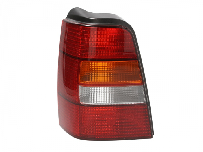 Stop lampa spate stanga culoare semnalizator portocaliu culoare sticla rosu VW GOLF 3 III Station wagon intre 1991-1999 [1]