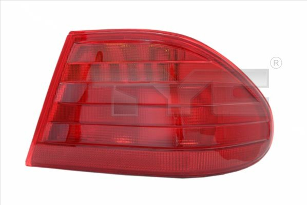 Stop lampa spate stanga exterior culoare semnalizator alb, culoare sticla rosu MERCEDES Clasa E W210 Sedan intre 1995-2003 [1]