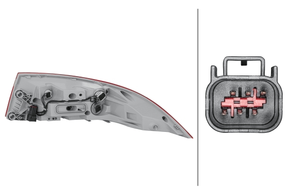 Stop lampa spate stanga (exterior, LED) potrivit JAGUAR XF II 2.0-3.0D 05.15- [2]
