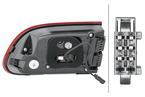 Stop lampa spate Stanga (partea interioara, LED) potrivit PORSCHE MACAN 2.0-3.6 02.14- [2]