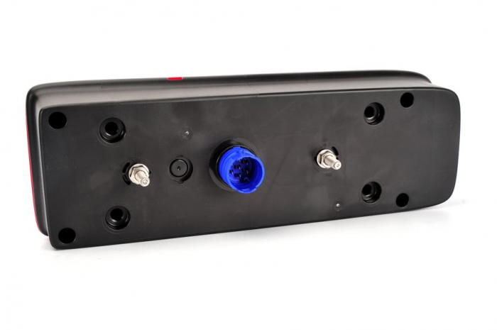 Stop tripla lampa spate dreapta (24V, semnalizator, lumini ceata, lumini mers inapoi, lumini stop, lumini pozitie, reflector triangular) KOGEL SCHMITZ [3]