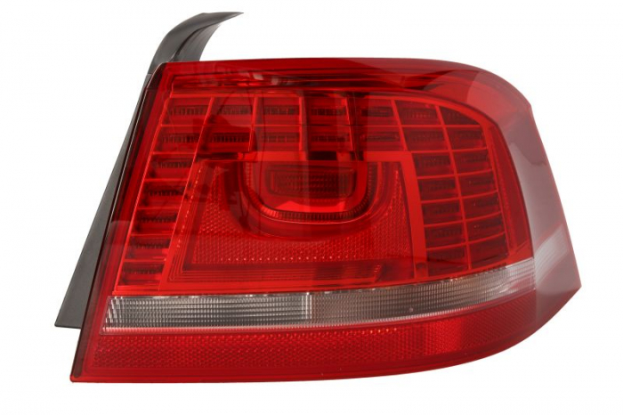 Stop tripla lampa spate dreapta (exterior/LED, Semnalizator alb, culoare sticla: rosu, lumini mers inapoi) VW PASSAT LIMUZINA 2010-2014 [1]