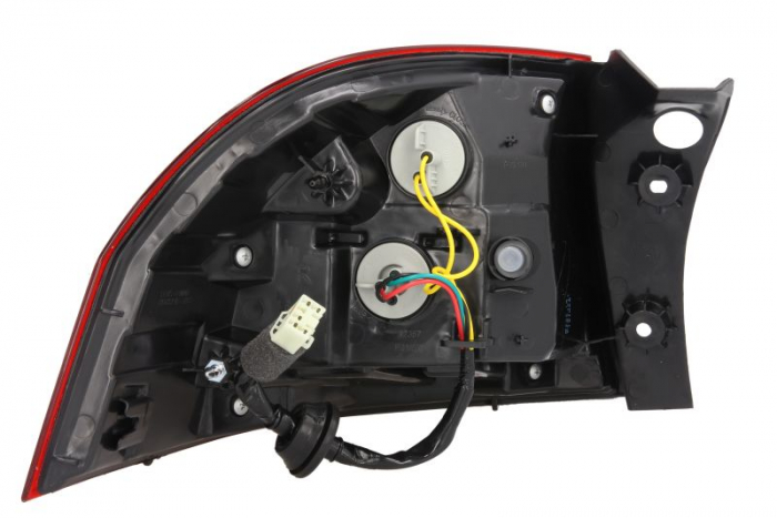 Stop tripla lampa spate dreapta ( exterior , Semnalizator alb, culoare sticla alb-rosu) KIA RIO LIFTBACK 2011-2016 [2]