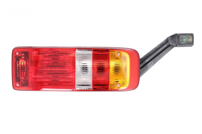Stop tripla lampa spate dreapta (LED, 24V, semnalizator, lumini ceata, lumini mers inapoi, lumini stop, reflector triangular) [1]