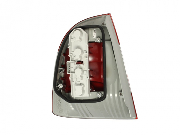 Stop tripla lampa spate dreapta (Semnalizator alb, culoare sticla: rosu) SKODA SUPERB 2006-2008 [2]