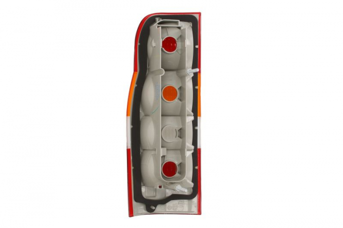 Stop tripla lampa spate dreapta (Semnalizator portocaliu, culoare sticla: rosu) FORD TRANSIT BUS/CAROSERIE/PLATFORMA/SASIU 2000-2006 [2]