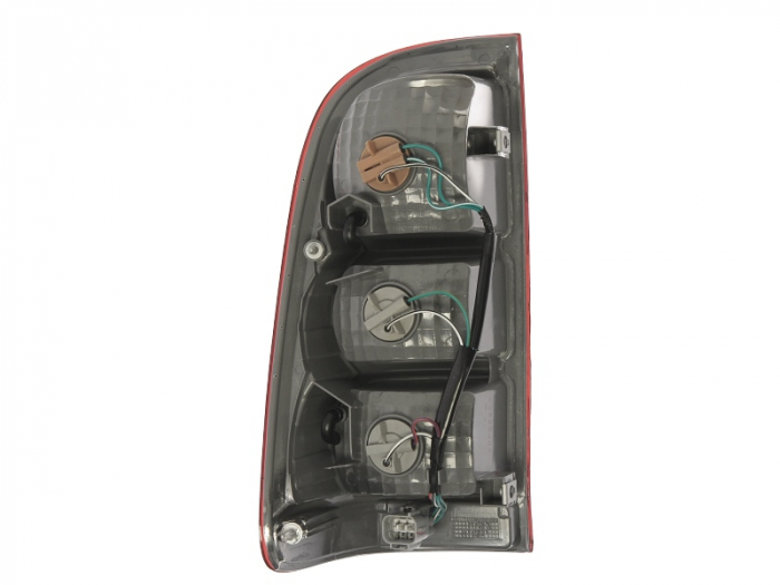 Stop tripla lampa spate dreapta (Semnalizator portocaliu, culoare sticla: rosu) TOYOTA HILUX PICK-UP 2008-2011 [2]