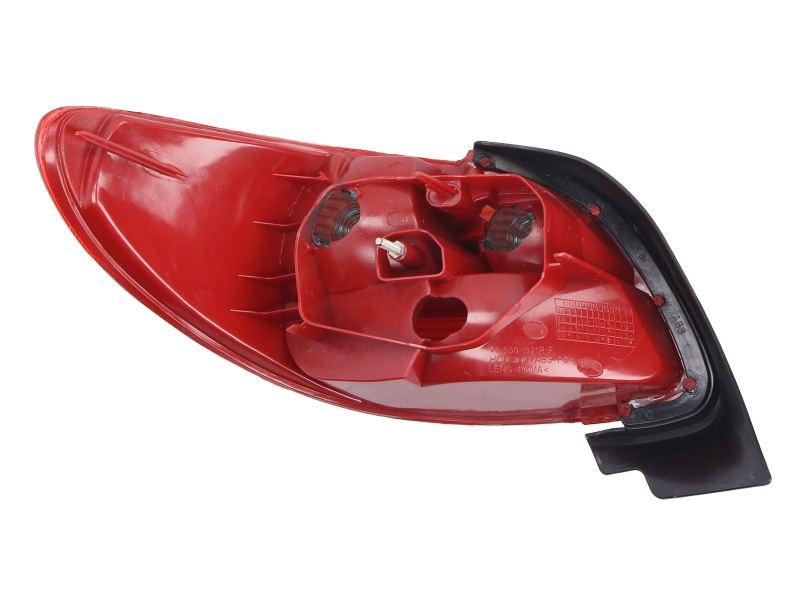 Stop tripla lampa spate dreapta (Semnalizator rosu, culoare sticla: rosu) PEUGEOT 206 DECAPOTABILA 1998-2003 [2]