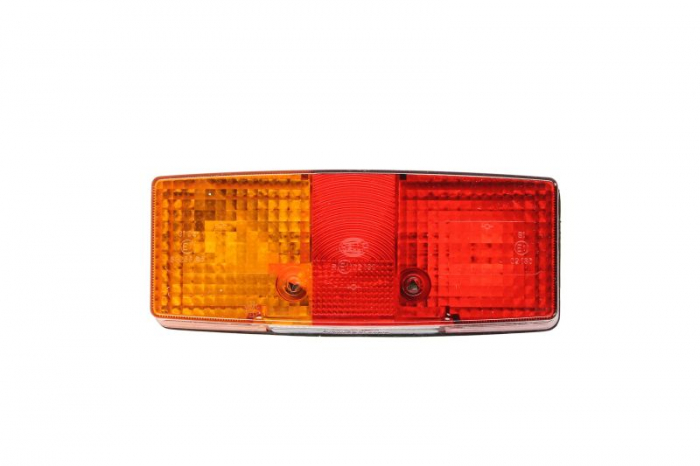 Stop tripla lampa spate stanga (12V, semnalizator, lumini stop, lumini pozitie, lumini numar, fara reflector) [2]