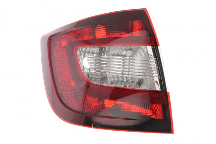 Stop tripla lampa spate stanga (culoare sticla alb-rosu, lumini ceata, lumini mers inapoi) SKODA RAPID LIFTBACK 5 usi 2012-2018 [1]