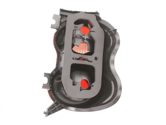 Stop tripla lampa spate stanga (culoare sticla: rosu) SMART FORTWO DECAPOTABILA/COUPE 2007-2014 [2]