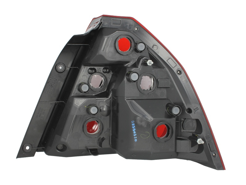 Stop tripla lampa spate stanga (Semnalizator alb, culoare sticla: rosu) CHEVROLET AVEO LIMUZINA 2005-2008 [2]