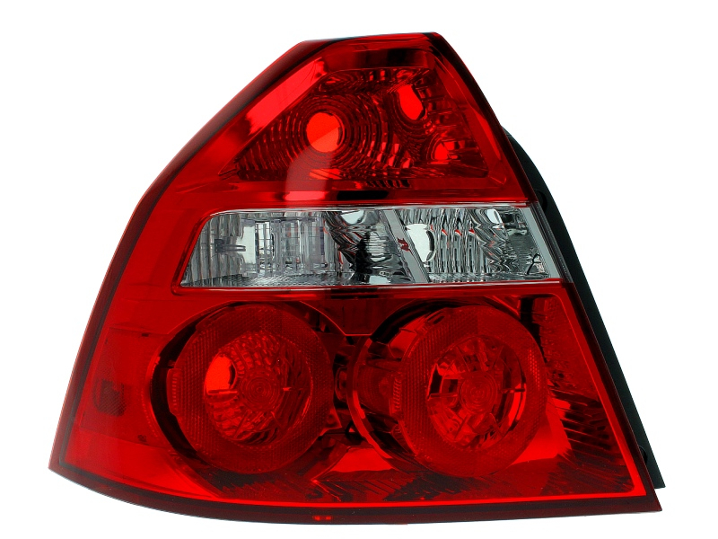Stop tripla lampa spate stanga (Semnalizator alb, culoare sticla: rosu) CHEVROLET AVEO LIMUZINA 2005-2008 [1]