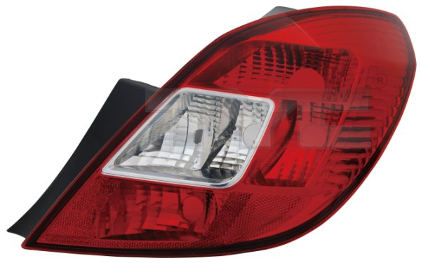 Stop tripla lampa spate stanga (Semnalizator alb, culoare sticla: rosu) OPEL CORSA HATCHBACK 2006-2011 [3]