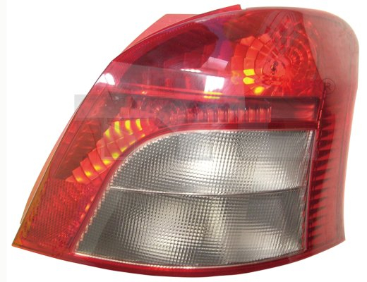 Stop tripla lampa spate stanga (Semnalizator alb, culoare sticla: rosu) TOYOTA YARIS HATCHBACK 2005-2010 [1]