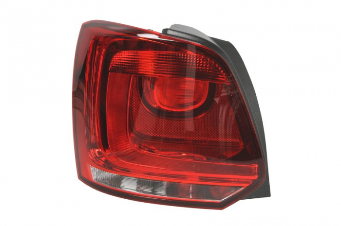 Stop tripla lampa spate stanga (Semnalizator alb, culoare sticla: rosu) VW POLO HATCHBACK 2009-2014 [1]