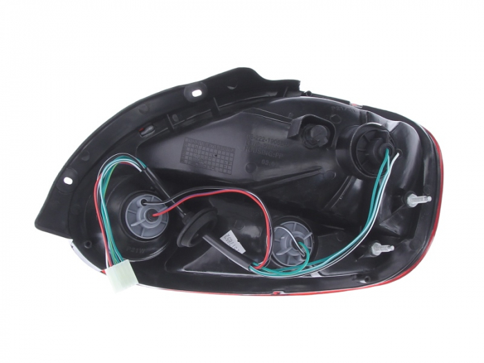 Stop tripla lampa spate stanga (Semnalizator portocaliu, culoare sticla: rosu) DAEWOO MATIZ HATCHBACK 1998-2008 [2]