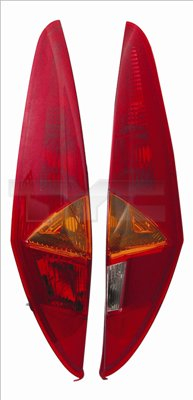 Stop tripla lampa spate stanga (Semnalizator portocaliu, culoare sticla: rosu) FIAT PUNTO HATCHBACK 1999-2003 [1]