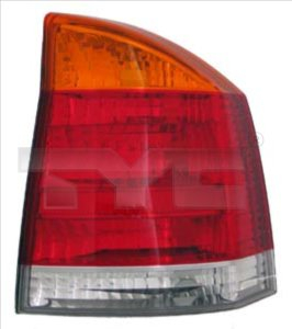 Stop tripla lampa spate stanga (Semnalizator portocaliu, culoare sticla: rosu) OPEL VECTRA HATCHBACK/LIMUZINA 2002-2008 [1]