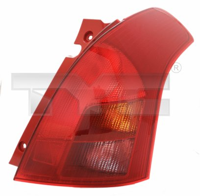 Stop tripla lampa spate stanga (Semnalizator portocaliu, culoare sticla: rosu) SUZUKI SWIFT HATCHBACK 2005-2007 [1]